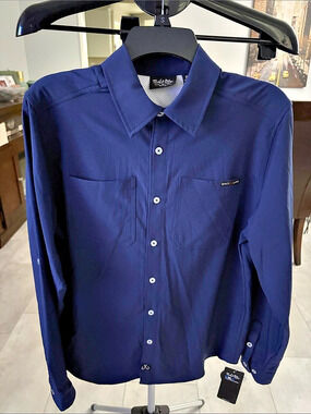 Salt Life SLX UPF 50 Performance Shirt Performance Shirt in Blue Small NWT